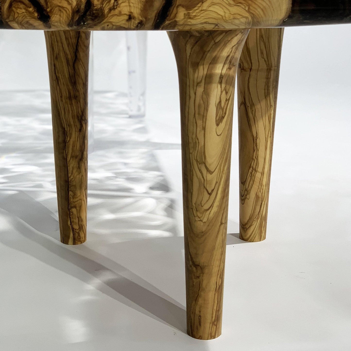 Tyro Olive Wood Wavy Coffee Table
