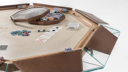 Unootto Wood Poker Table