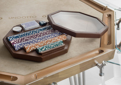 Unootto Wood Poker Table