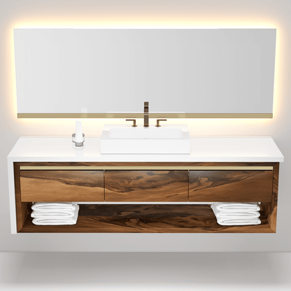 Victoria Walnut Vanity