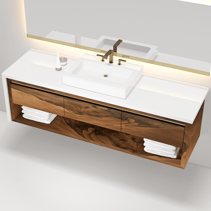 Victoria Walnut Vanity