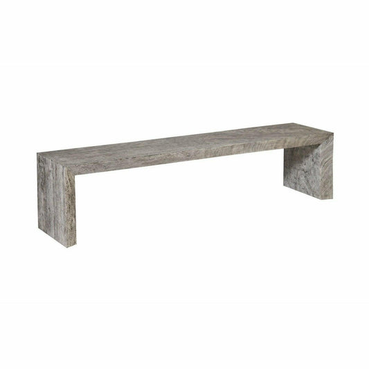 Waterfall Gray Bench