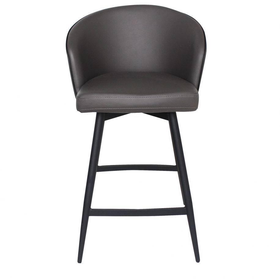 WEBBER SWIVEL COUNTER STOOL CHARCOAL