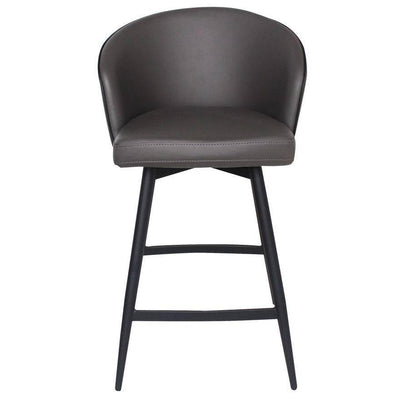 WEBBER SWIVEL COUNTER STOOL CHARCOAL