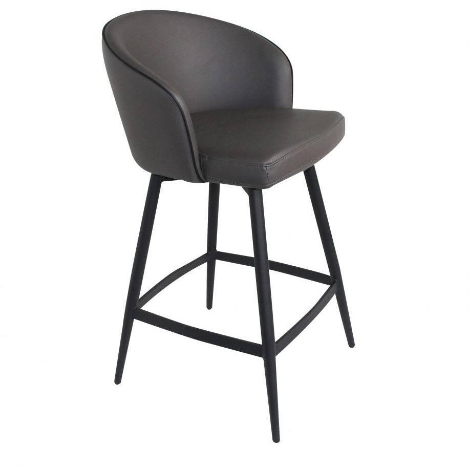 WEBBER SWIVEL COUNTER STOOL CHARCOAL