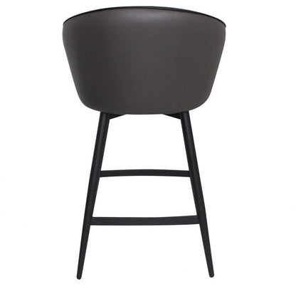 WEBBER SWIVEL COUNTER STOOL CHARCOAL