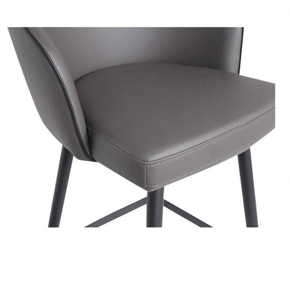 WEBBER SWIVEL COUNTER STOOL CHARCOAL