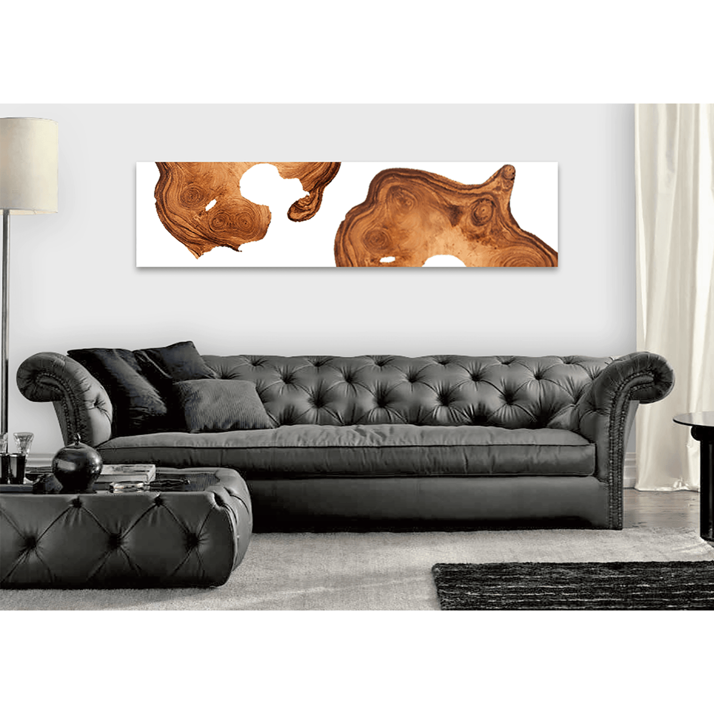 White Halia Wall Art