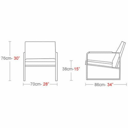 Zara Modern Armchair by SohoConcept